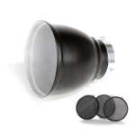 Bowens BW1865 (BW-1865) 60 Degree (18cm) Grid Reflector set including 3 Grids Bowens BW1865 (BW-1865) 60 Degree (18cm) Grid Reflector set including 3 Grids